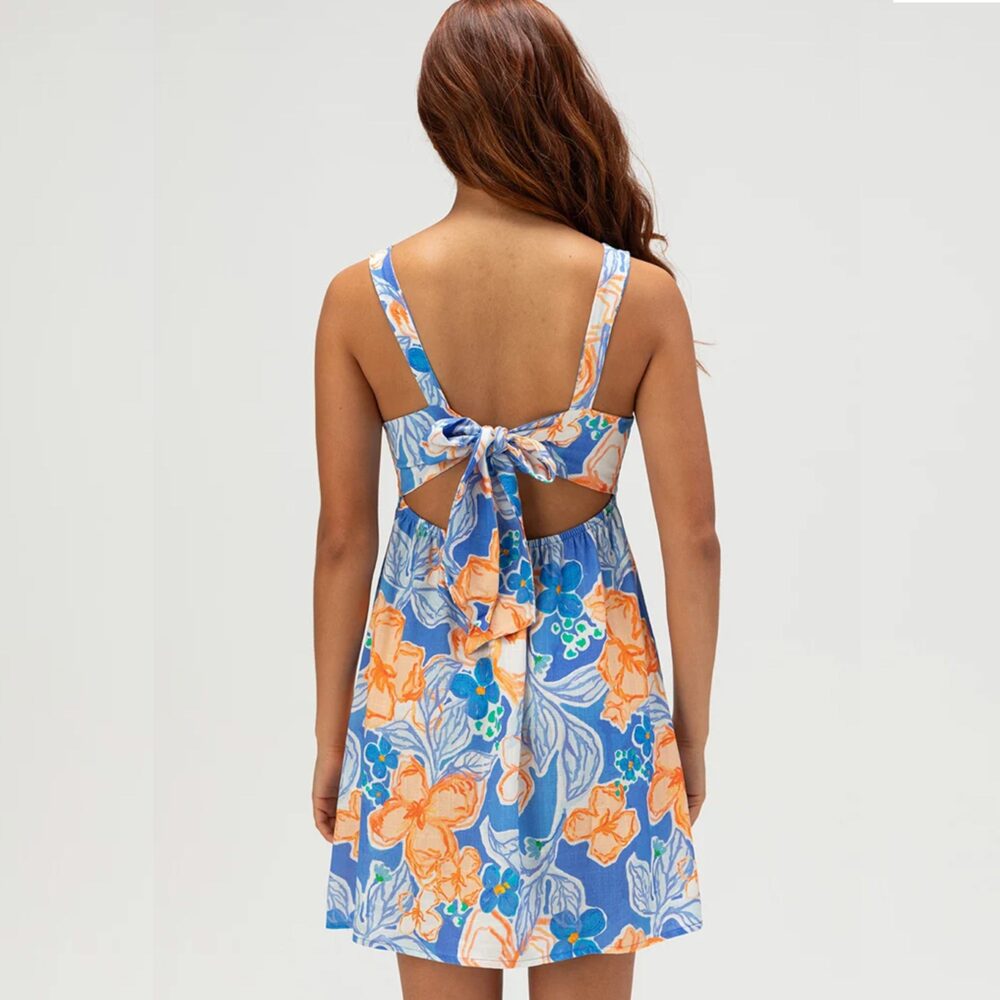 Rhythm Paradise Mini Women's Dress - Blue - Image 2