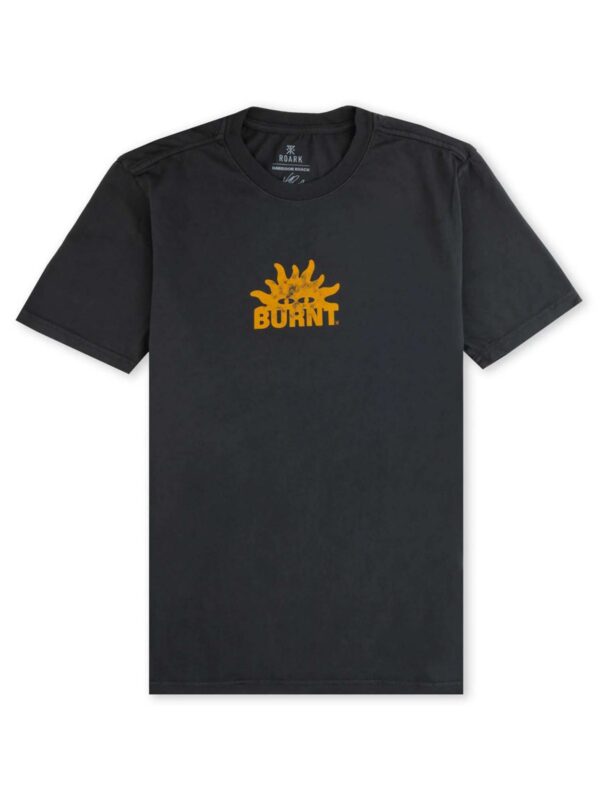 Roark Burnt Men's S/S T-Shirt - Black