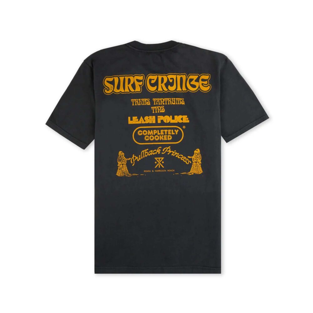 Roark Burnt Men's S/S T-Shirt - Black - Image 2