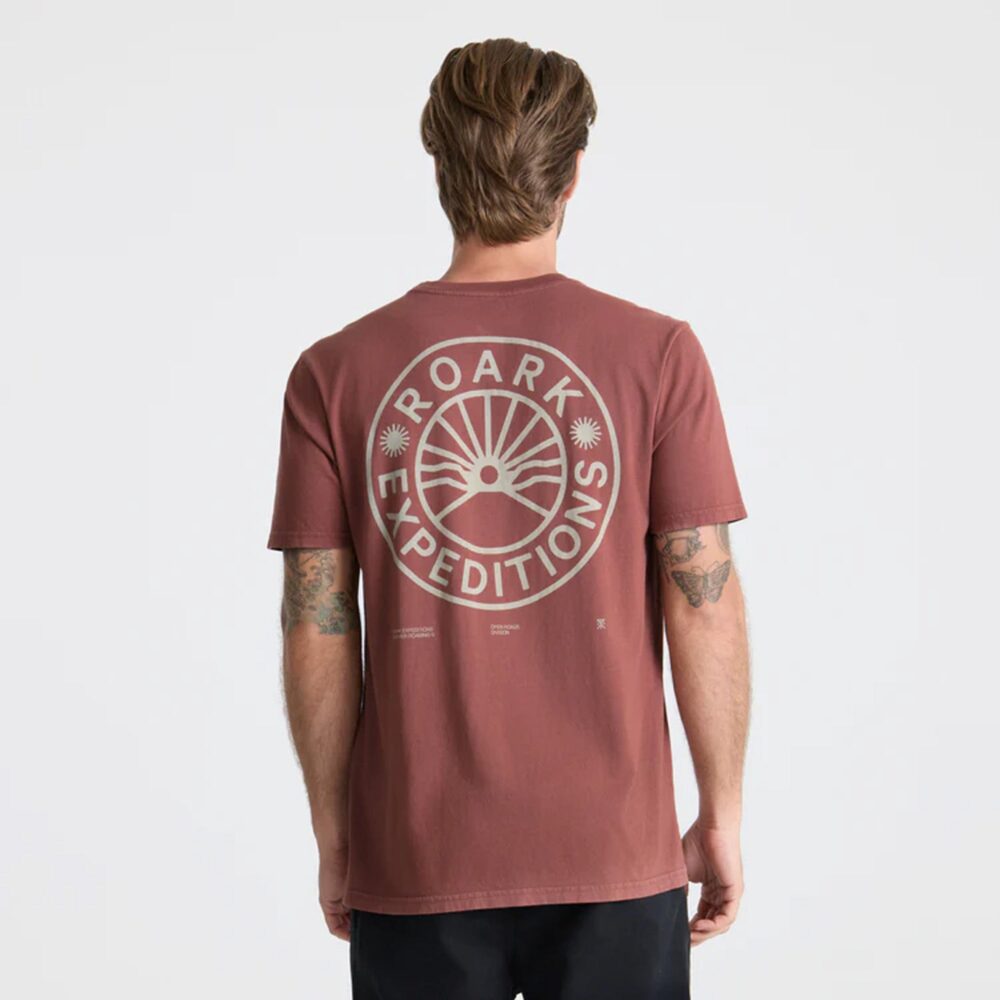 Roark Expedition Men's S/S T-Shirt - Red Clay - Image 2
