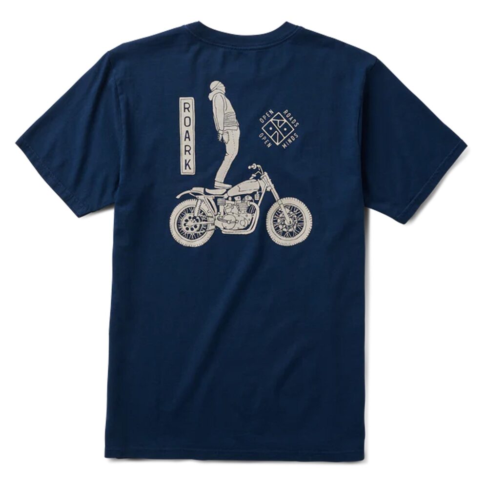 Roark Ghostrider Men's S/S T-Shirt - Navy - Image 2