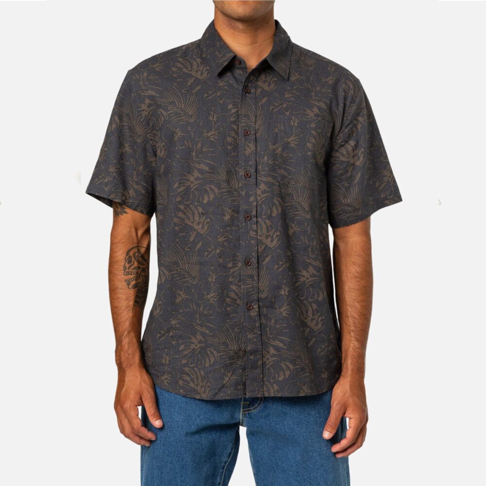 Katin Moco Men's S/S Dress Shirt - Black Wash - Image 2