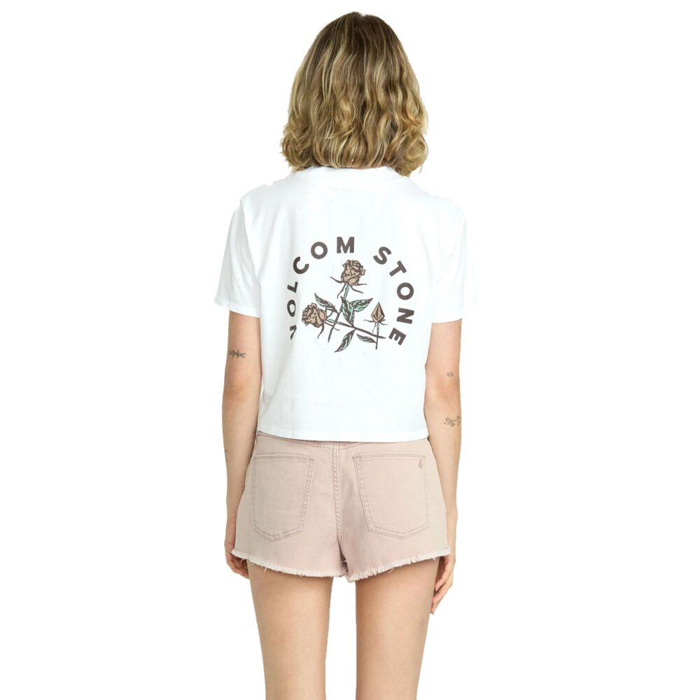 Volcom 1991 Stoned Demin Women's Shorts - Stone - Image 2