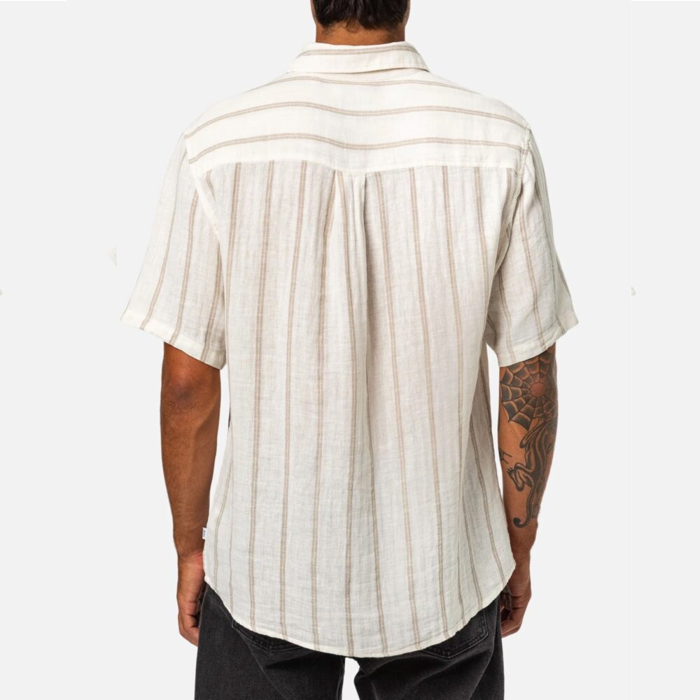 Katin Alan Men's S/S Woven Shirt - Vapor Grey - Image 2