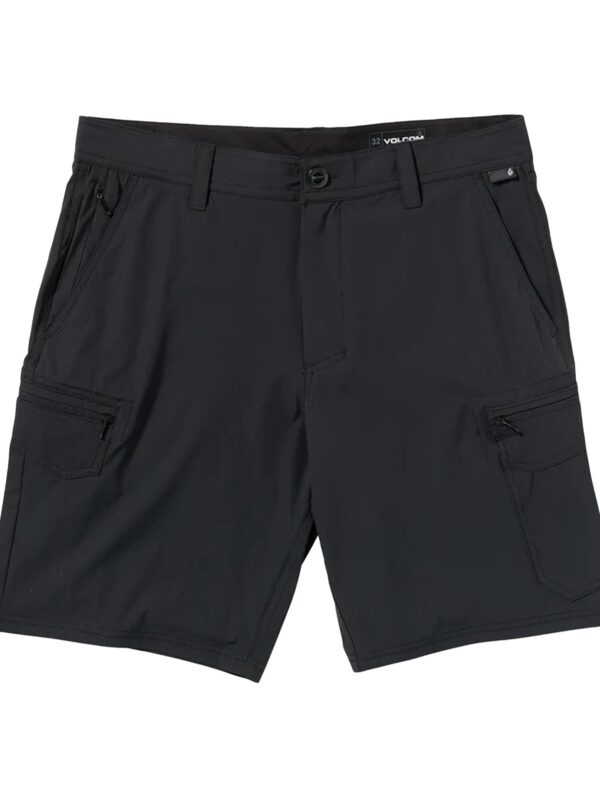 Volcom Cashed In Cargo 20" Men's Hybrid Walkshorts - Black