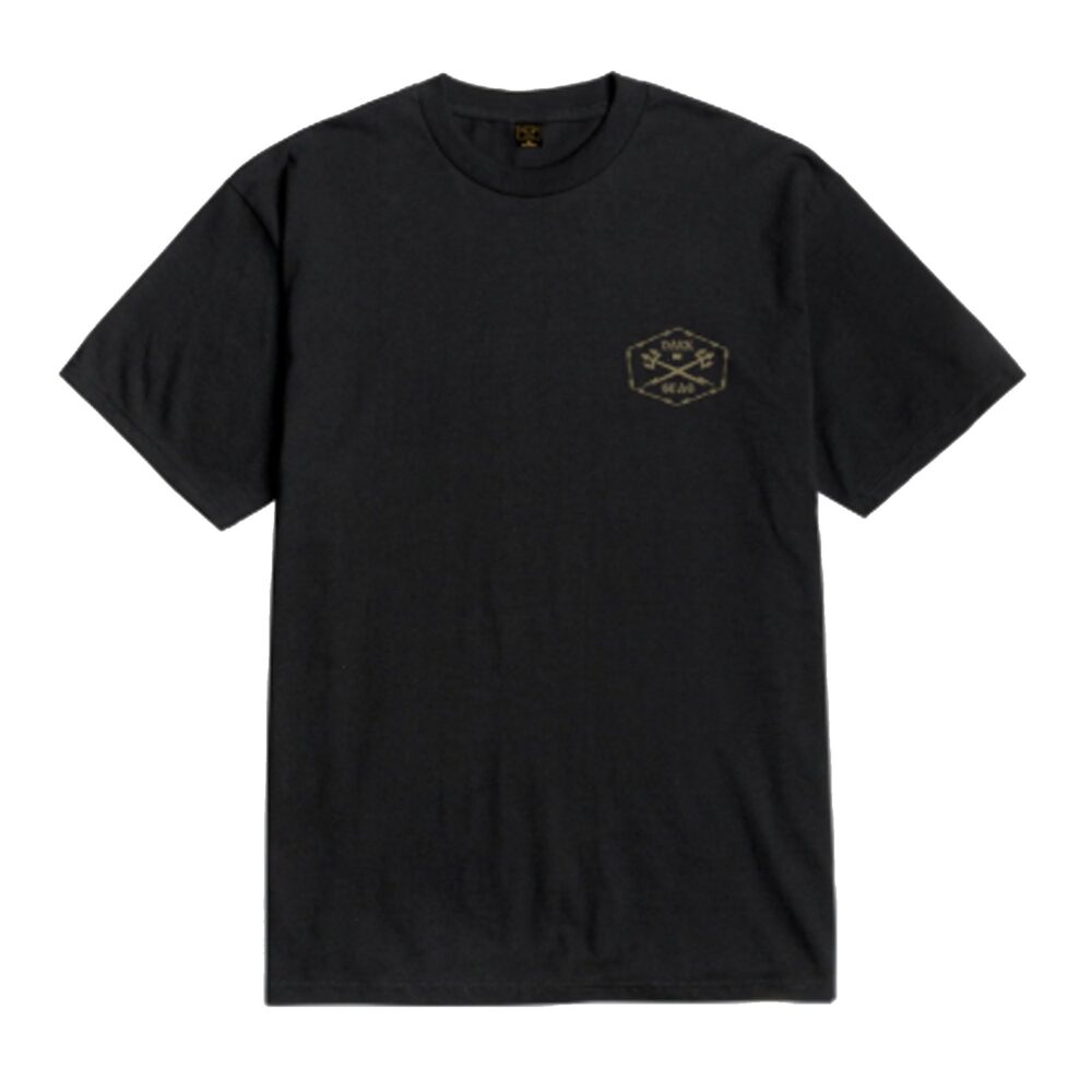 Dark Seas No Trespassing Pigment Men's S/S T-Shirt - Black - Image 2