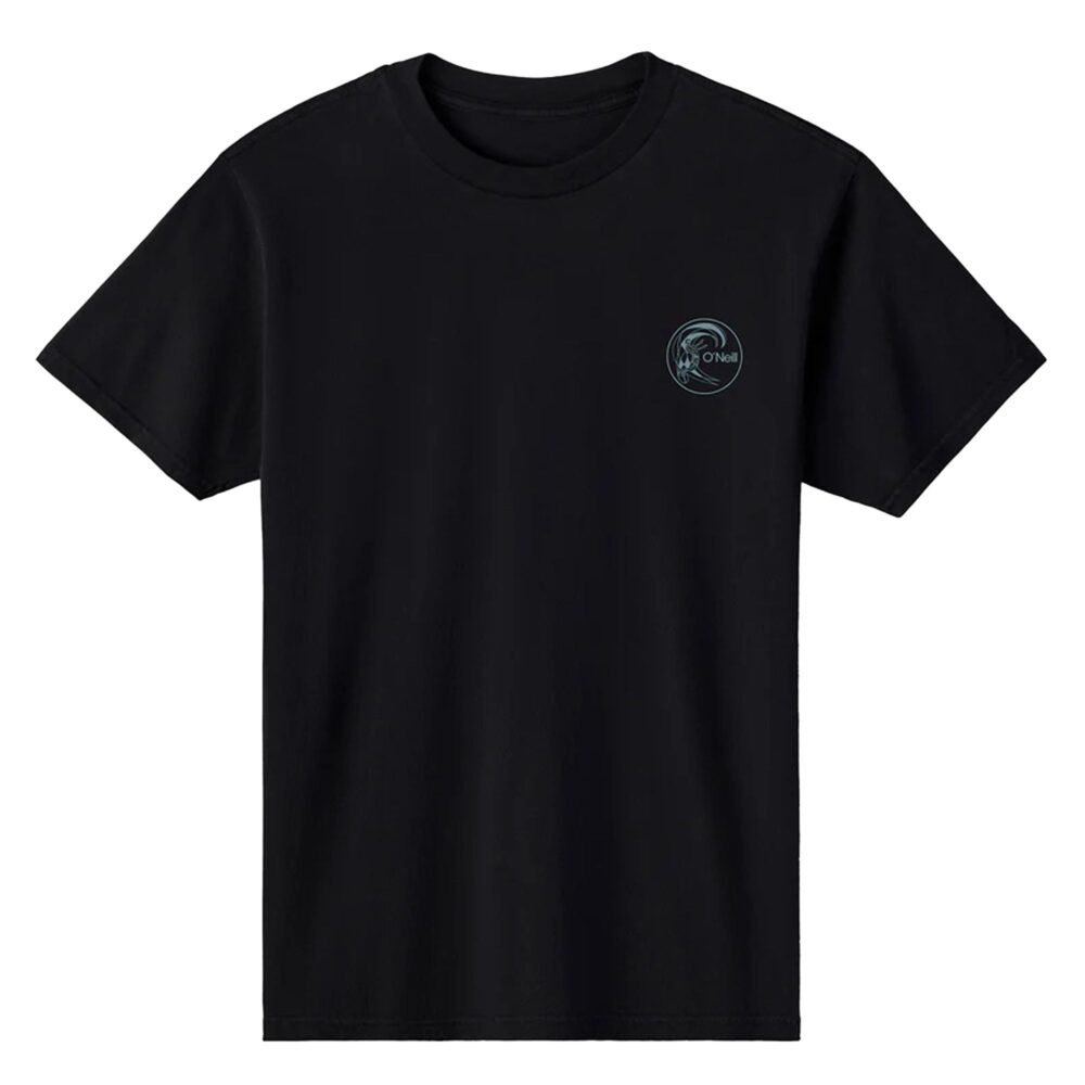 O'Neill O'Riginals Line Up Relaxed Men's S/S T-Shirt - Black - Image 2