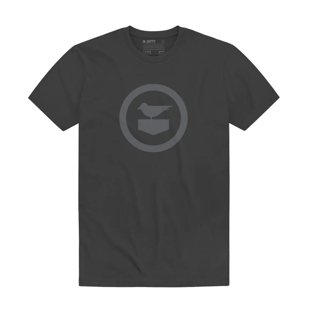 Jetty Icon Men's S/S T-Shirt - Black