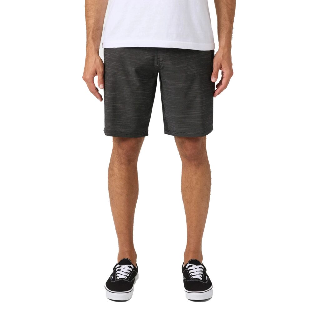 O'Neill Reserve Slub Hybrid 20" Men's Walkshorts - Black - Image 3