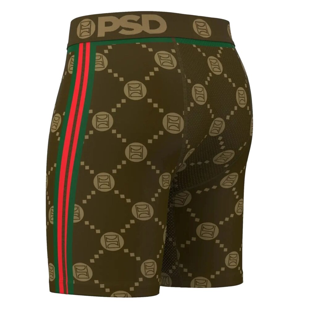PSD Emblem Lux Men's Underwear - Brown - Image 2