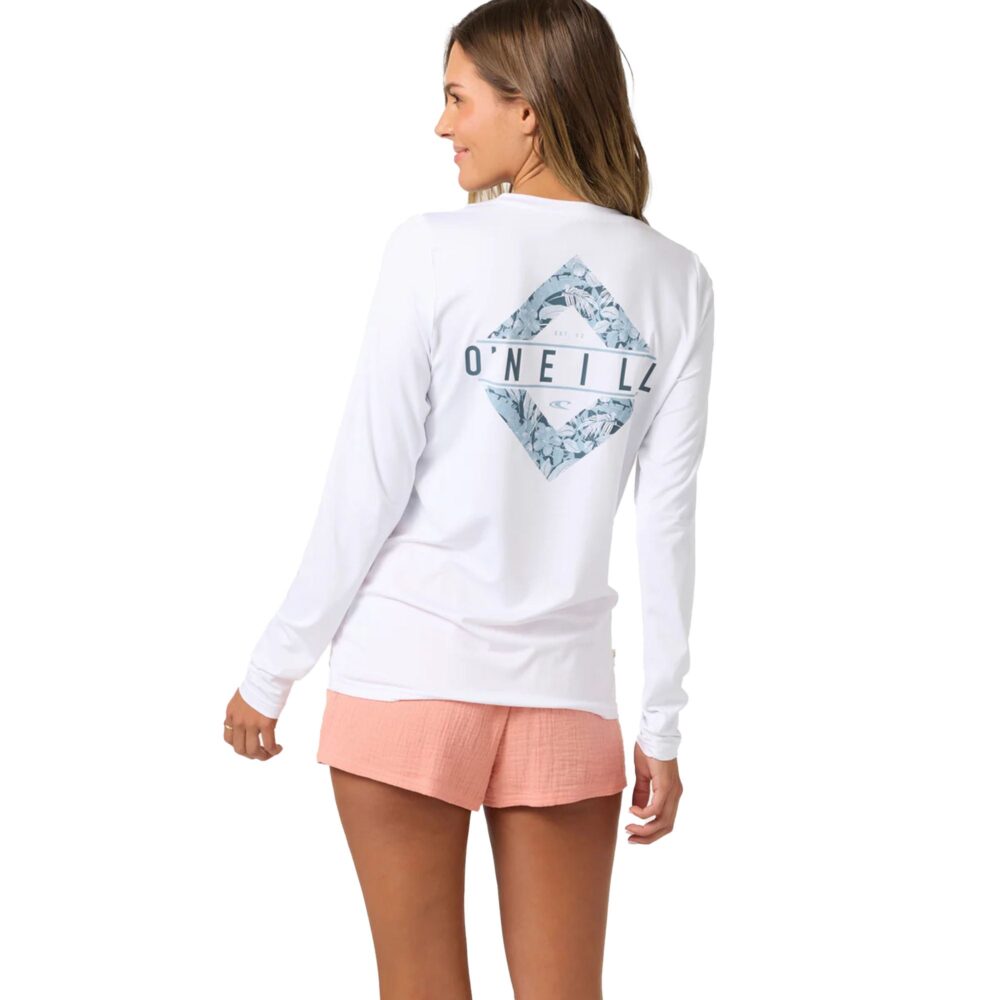 O'Neill Breezy UPF Women's L/S Shirt - White - Image 2