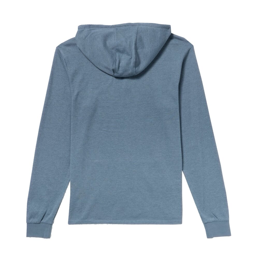 Volcom Murph Thermal Men's L/S Hoodie - Blue Wash - Image 2