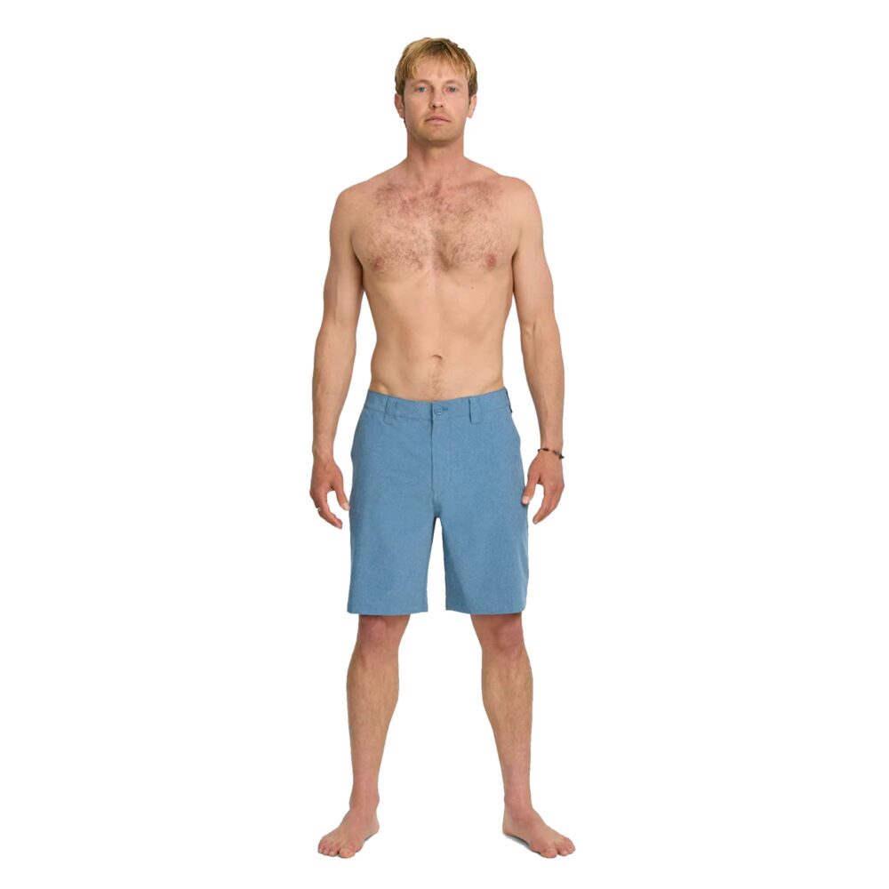 Quiksilver Union Heather 20" Men's Hybrid Walkshorts - Copen Blue - Image 3