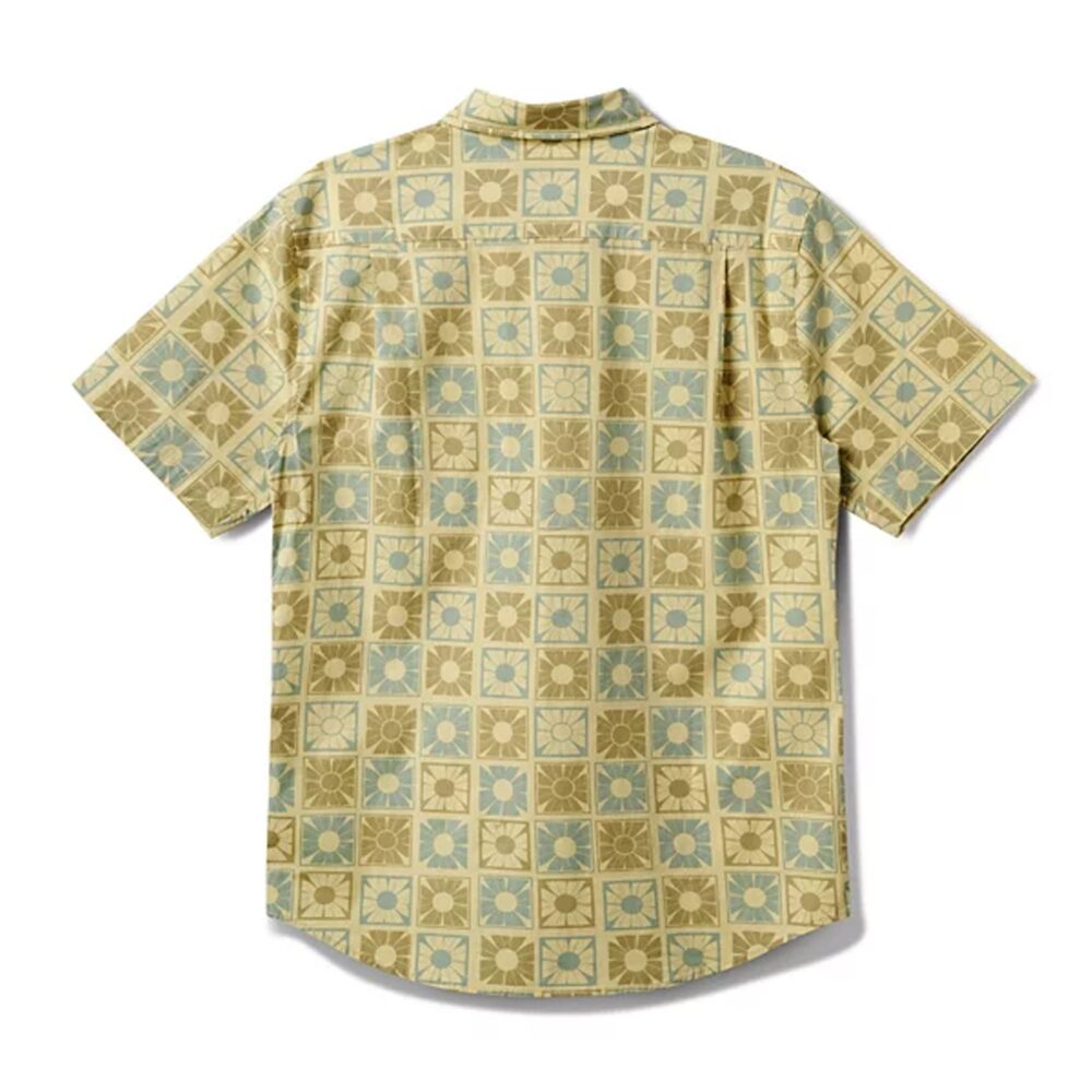 Quiksilver Freedom Classic Stretch Men's S/S Dress Shirt - Cream - Image 2