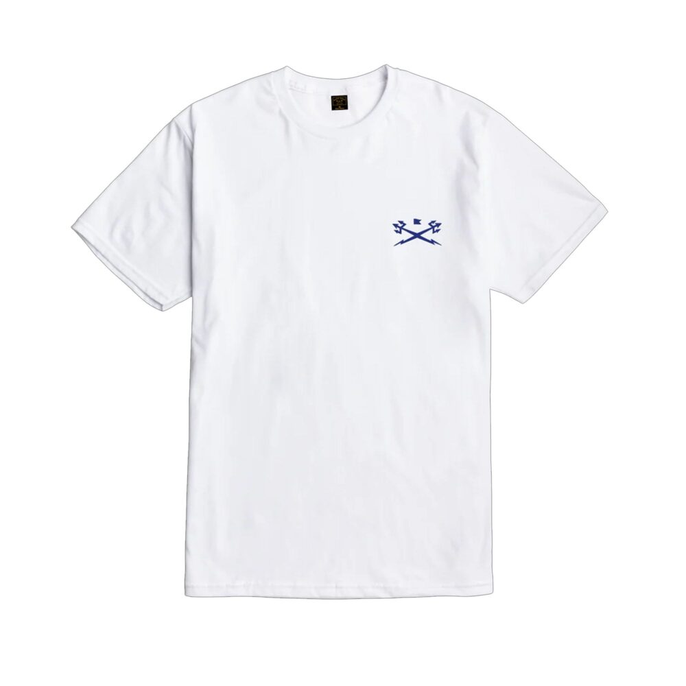 Dark Seas Divine Premium Men's S/S T-Shirt - White - Image 2