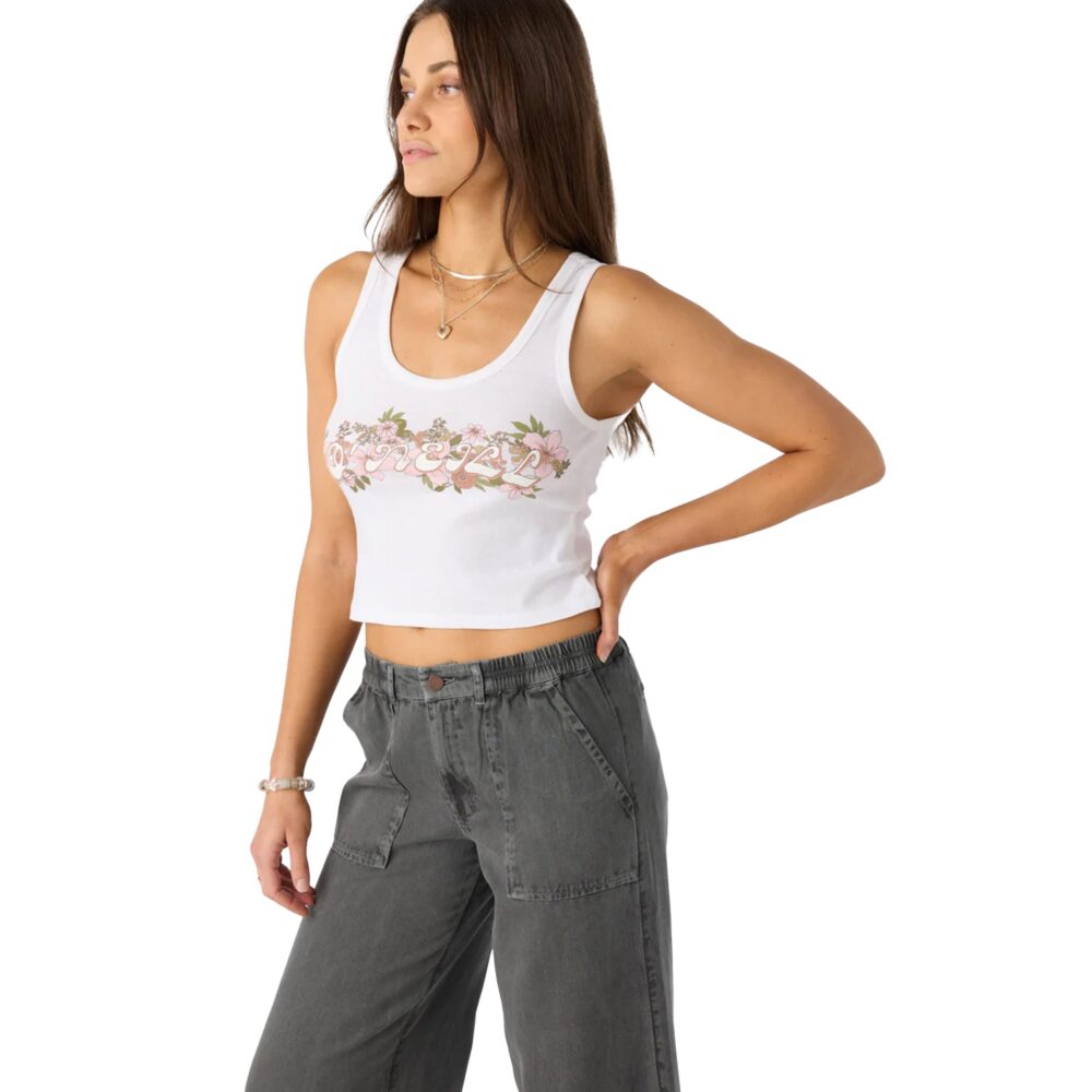 O'Neill Flora Flora Women's Tank Top - White - Image 2