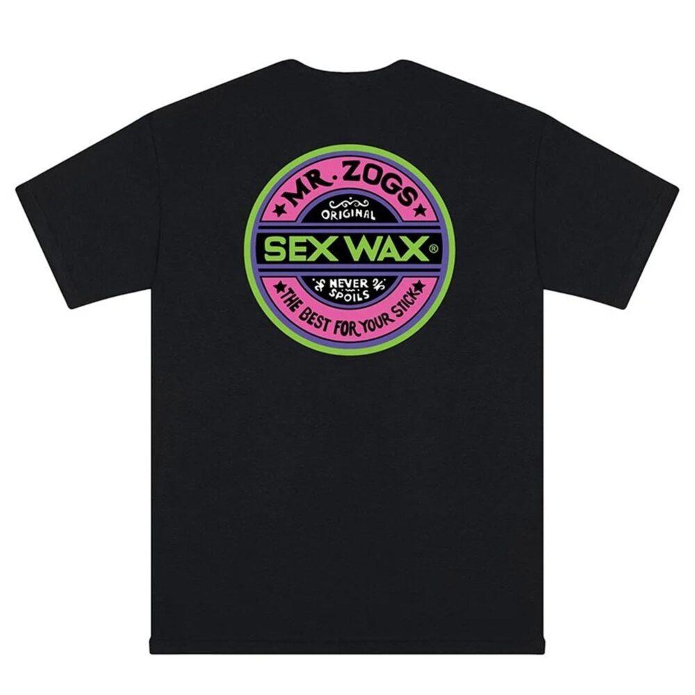 Sex Wax Fluoro Men's S/S T-Shirt - Black