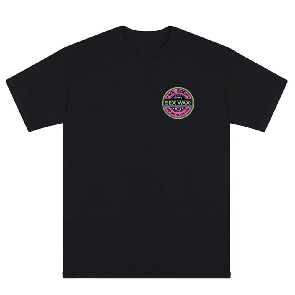 Sex Wax Fluoro Men's S/S T-Shirt - Black - Image 2