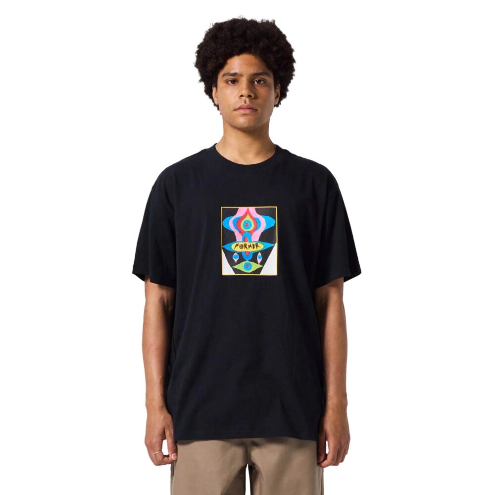 Former Droid Pastel Men's S/S T-Shirt - Black - Image 2