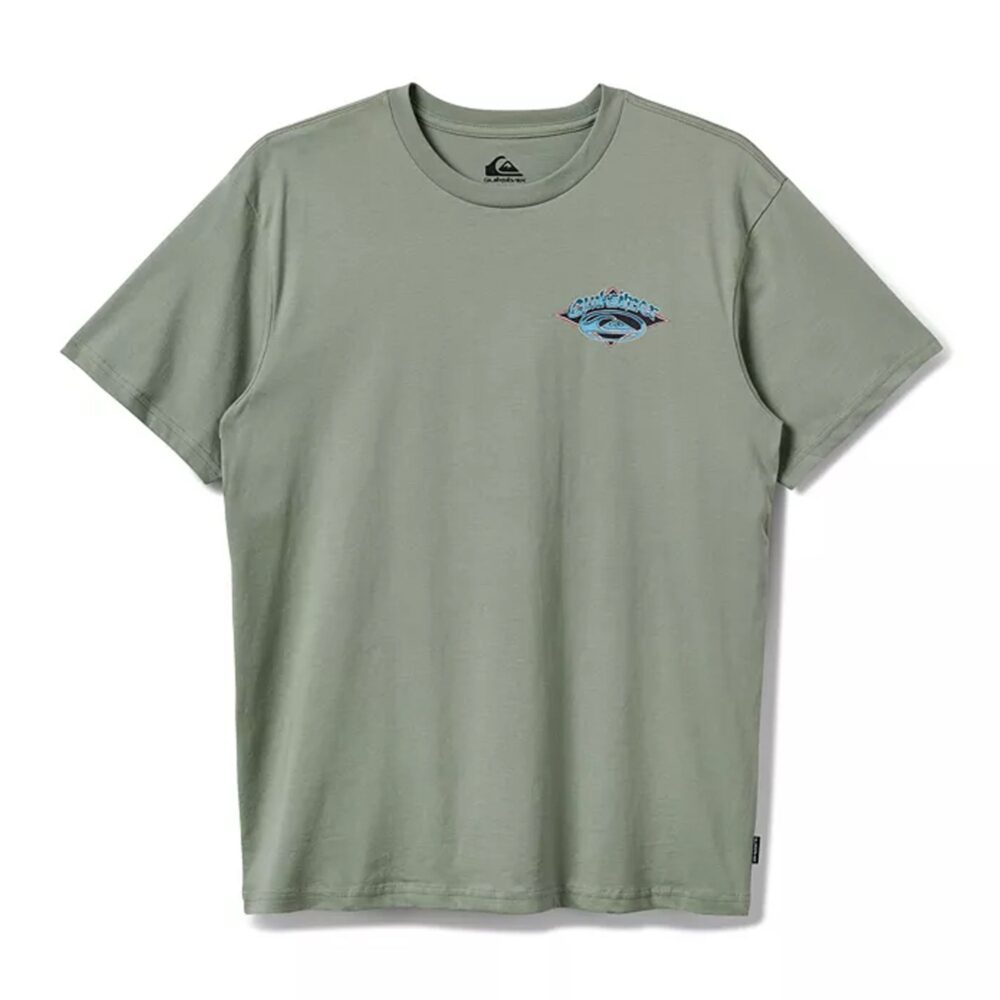 Quiksilver Brushworks Men's S/S T-Shirt - Herb - Image 2