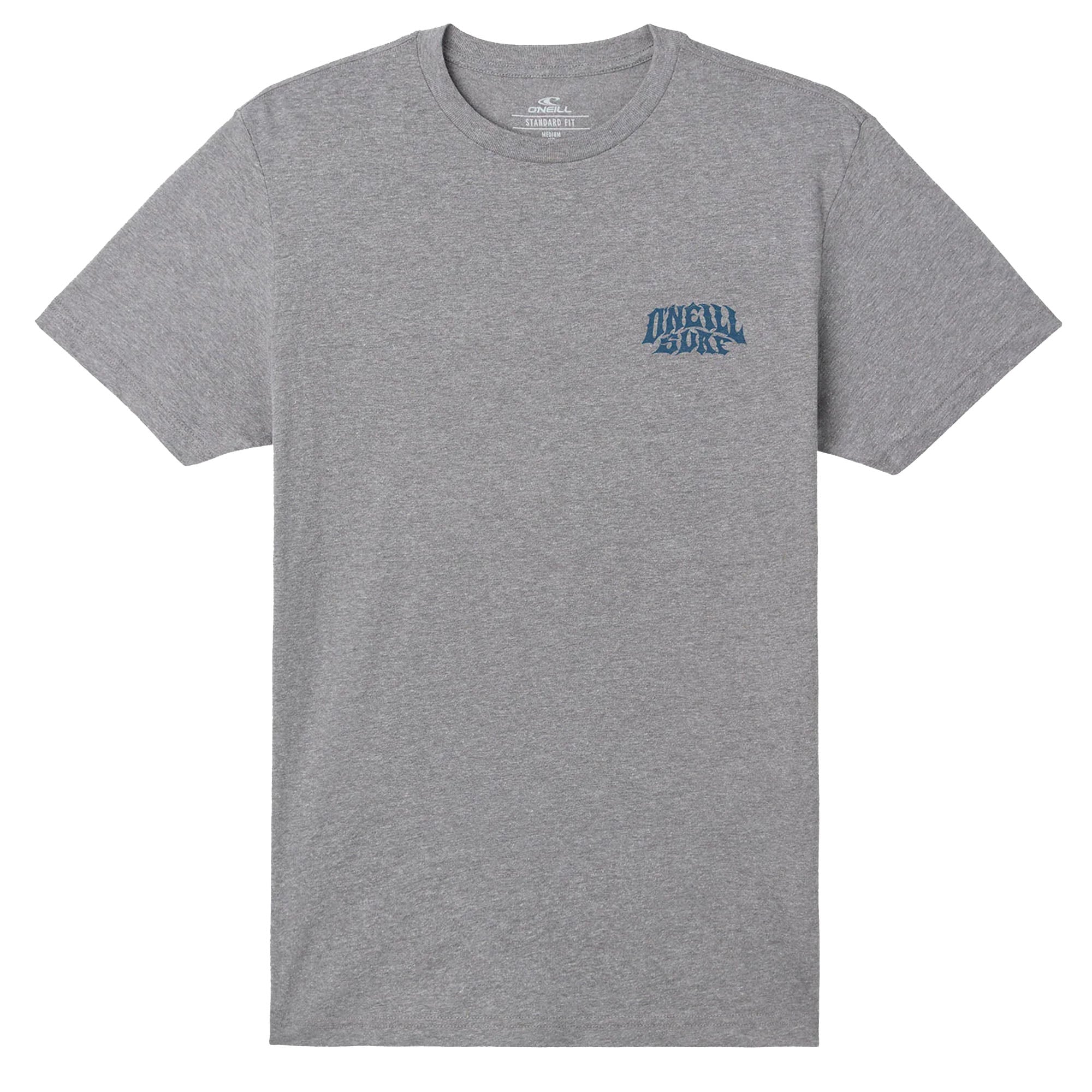 O'Neill Pump Men's S/S T-Shirt - Heather Grey - Image 2