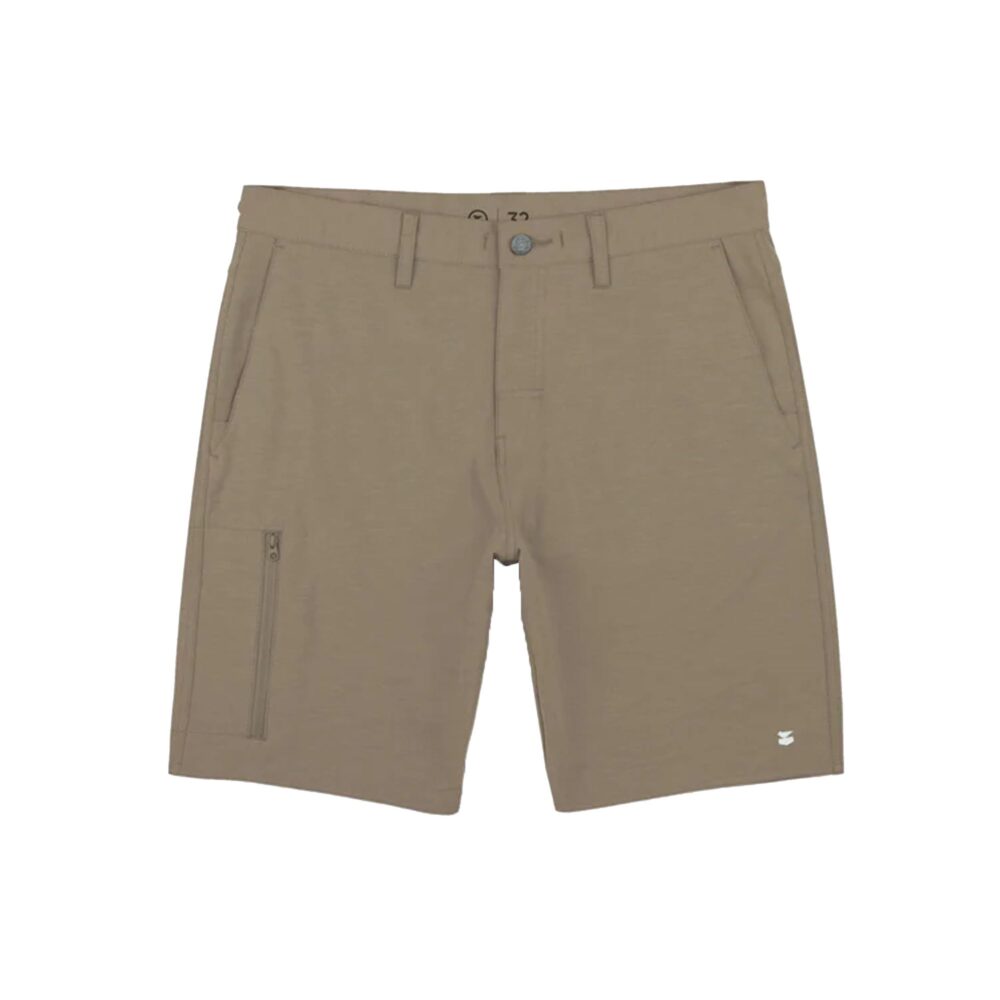 Jetty Polywog Hybrid 19" Men's Walkshorts - Khaki