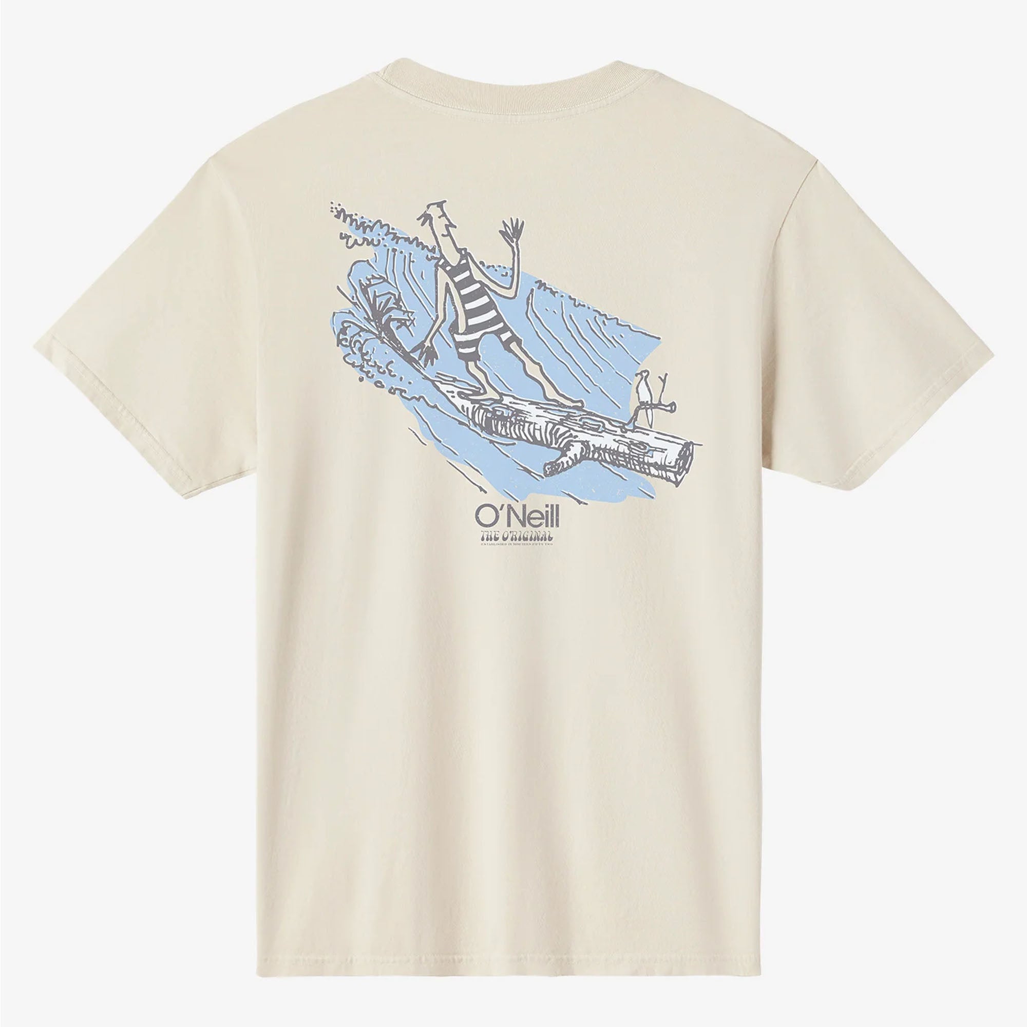 O'Neill O'Riginals Log Relaxed Men's S/S T-Shirt - Khaki