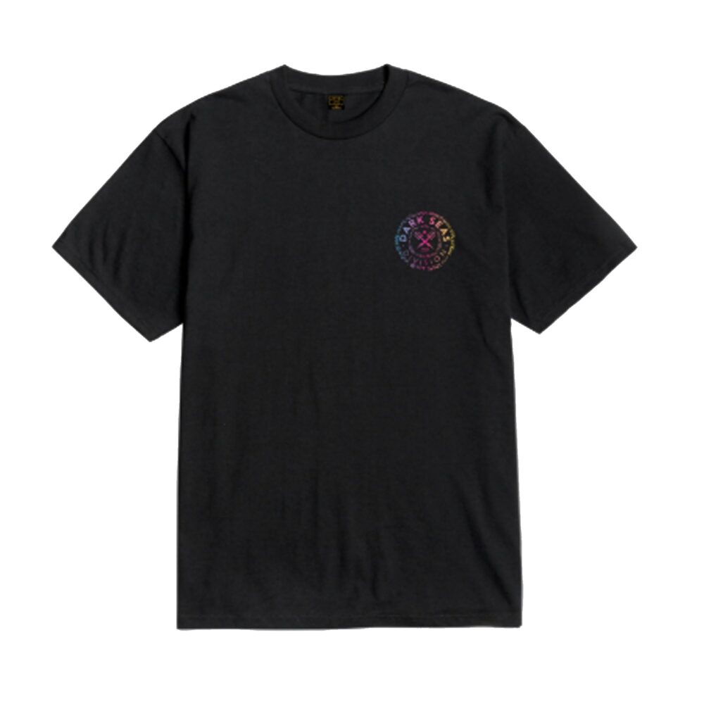 Dark Seas Neon Tribe Premium Men's S/S T-Shirt - Black - Image 2