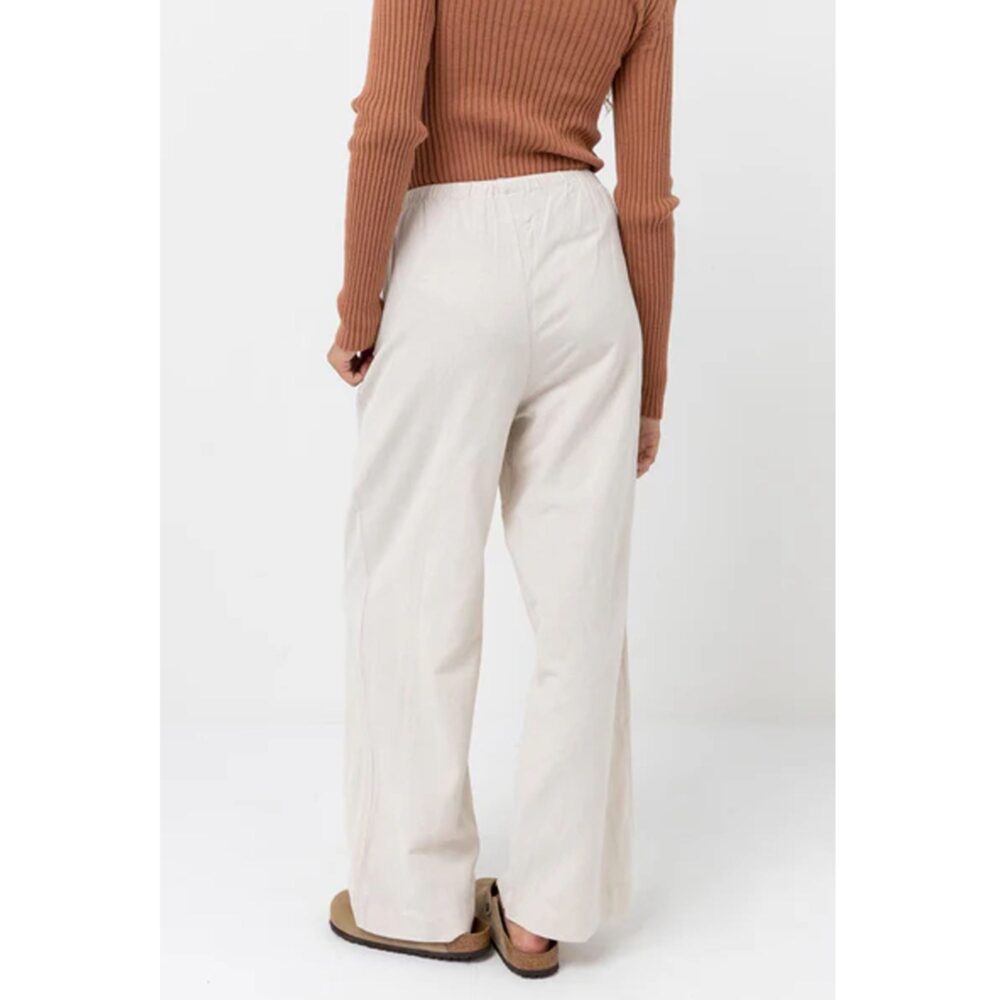 Rhythm Classic Drawstring Women's Pants - Oat - Image 3