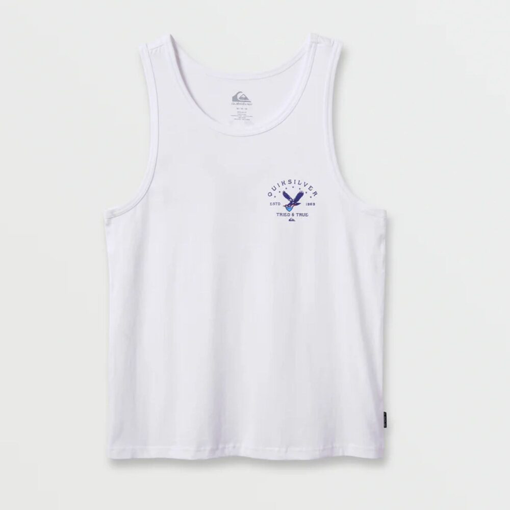 Quiksilver Eagle USA Men's Tank - White