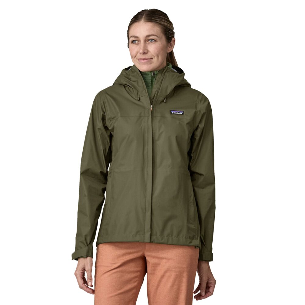 Patagonia Torrentshell 3L Rain Women's Jacket - Pine Needle Green - Image 2