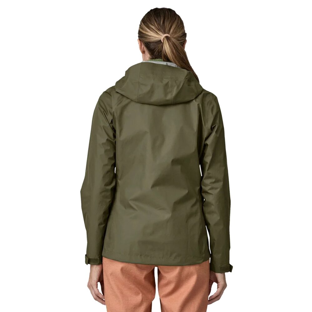 Patagonia Torrentshell 3L Rain Women's Jacket - Pine Needle Green - Image 3