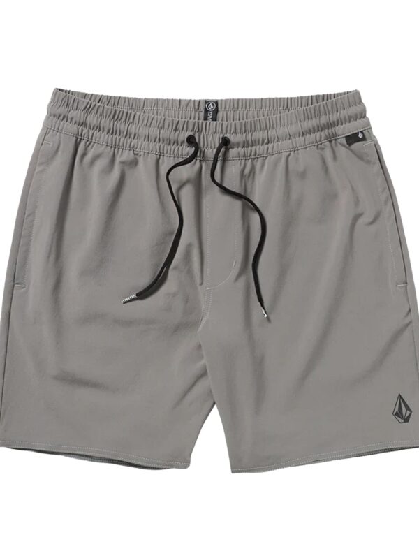 Volcom Nomoly Elastic 18" Men's Walkshorts - Pewter