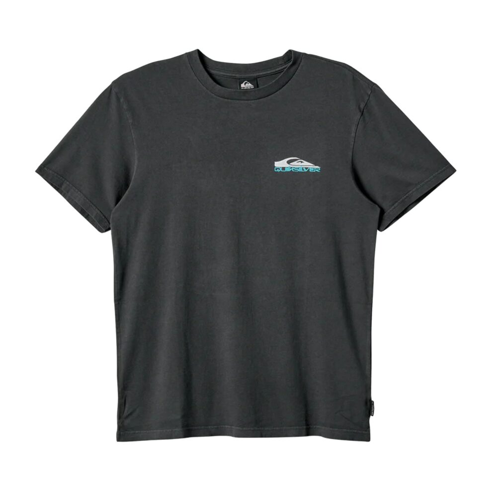 Quiksilver Ruff Stuff Pigment Men's S/S T-Shirt - Phantom - Image 2