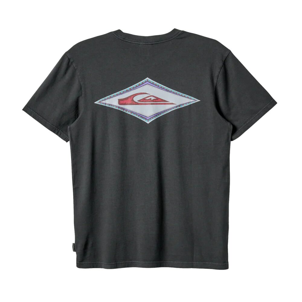 Quiksilver Ruff Stuff Pigment Men's S/S T-Shirt - Phantom