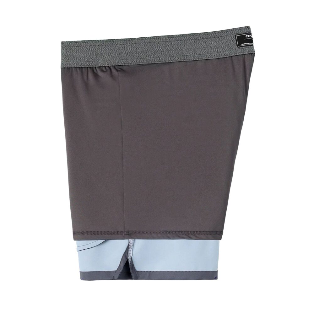 O'Neill Perform Light Lined Elastic Waist 15" Men's Walkshorts - Graphite - Image 2