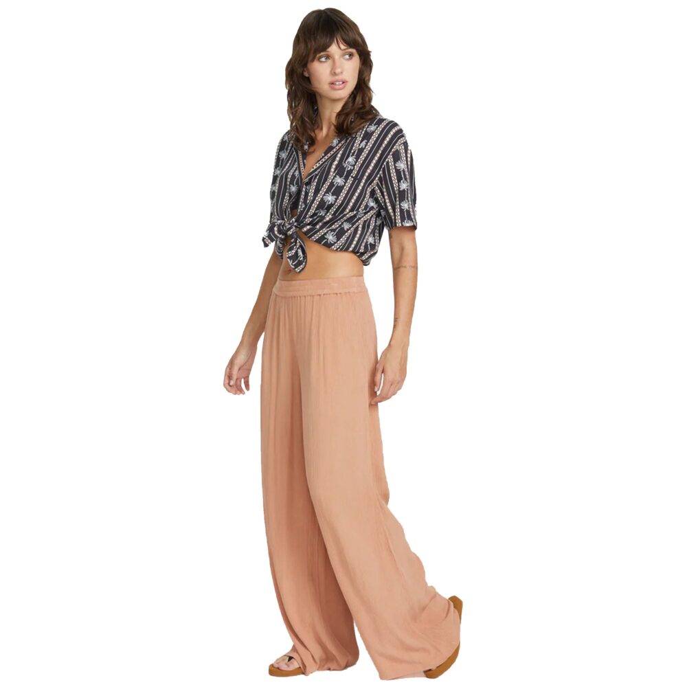 Volcom Stoneshine Junki Women's Pants - Sand Brown - Image 3