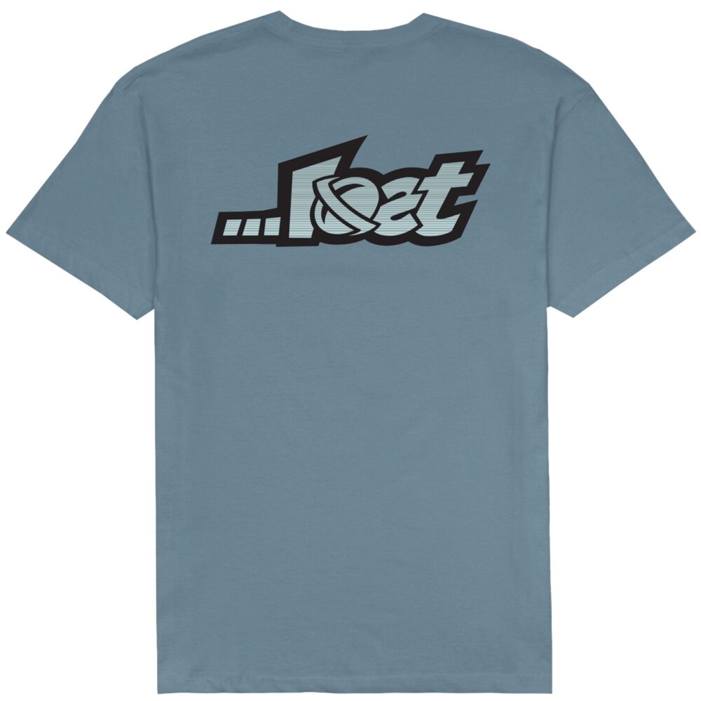 Lost Linear Lam Men's S/S T-Shirt - Stone Blue