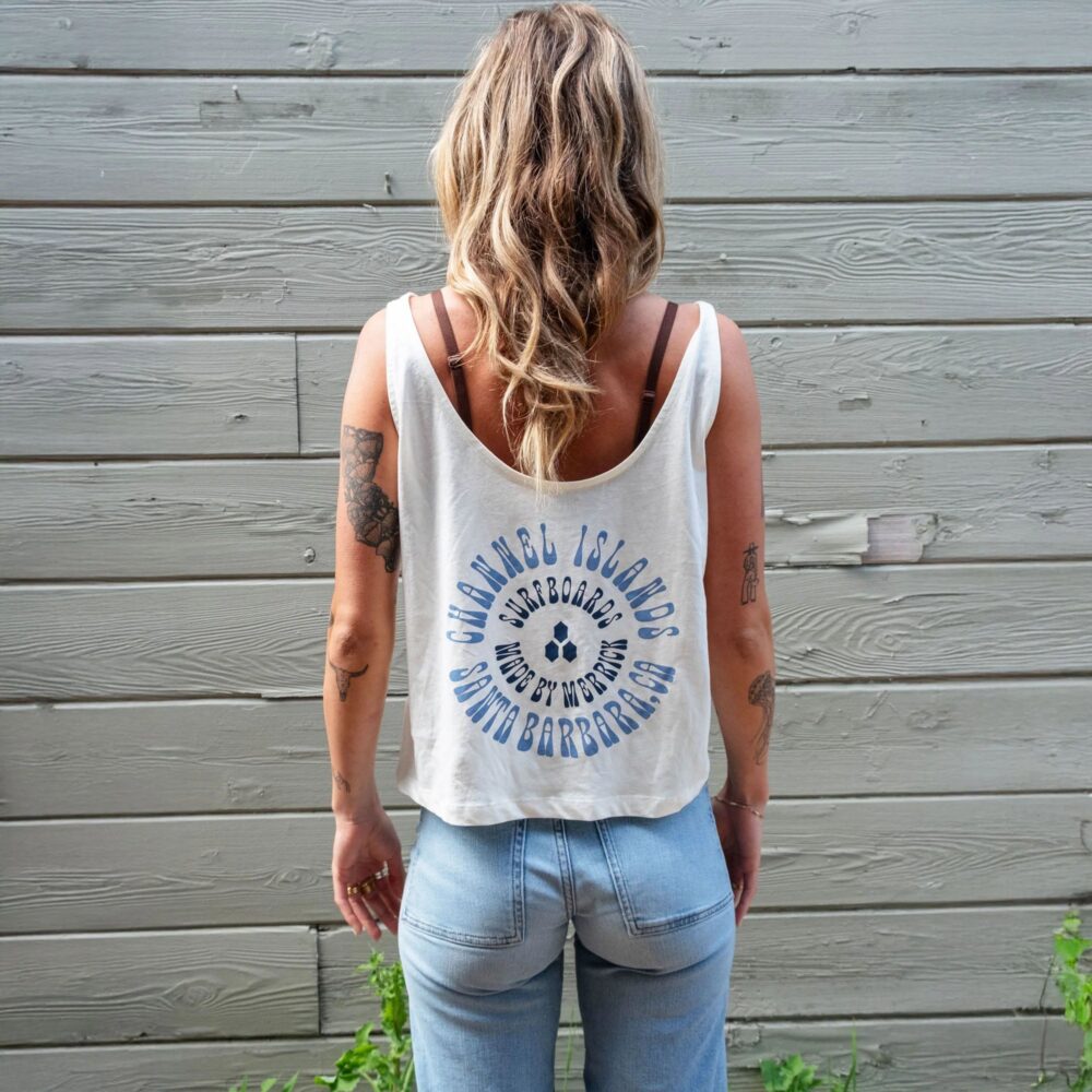 Channel Islands Hippie Women's Tank Top - White - Image 4