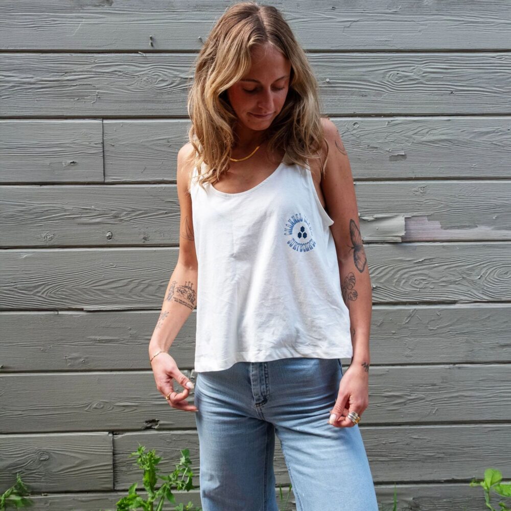 Channel Islands Hippie Women's Tank Top - White - Image 3