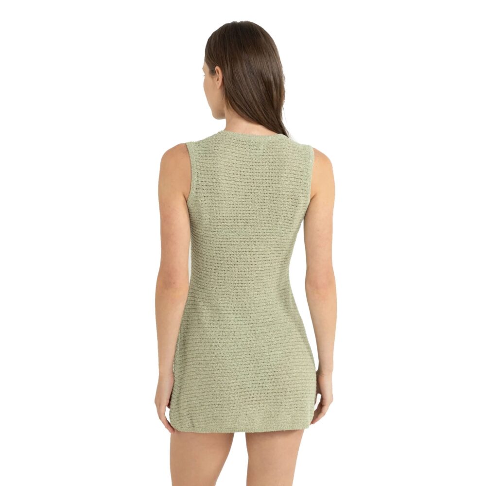 Rhythm Abby Knit Tank Women's Dress - Fern - Image 2