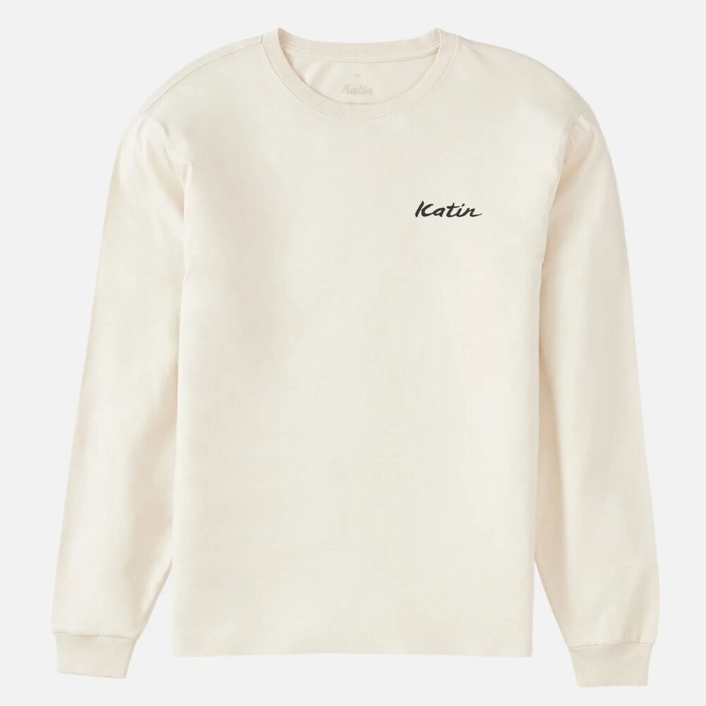 Katin Radiant Men's L/S Shirt - Vintage White - Image 2