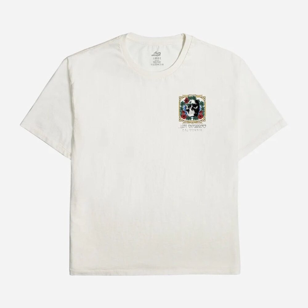 Lost Gratitude Boxy Men's S/S T-Shirt - Vintage White - Image 2