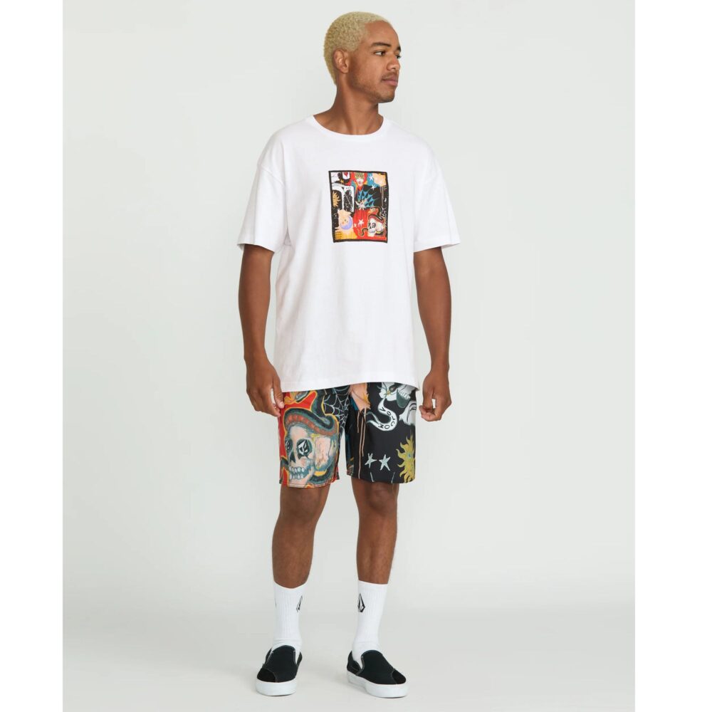 Volcom Seth Conboy Web Men's S/S T-Shirt - White - Image 3