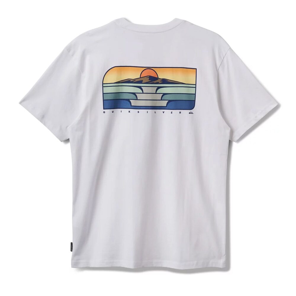 Quiksilver A Frame Men's S/S T-Shirt - White