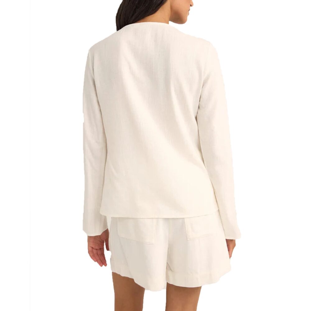 Rhythm Kayla Women's L/S Top - White - Image 2