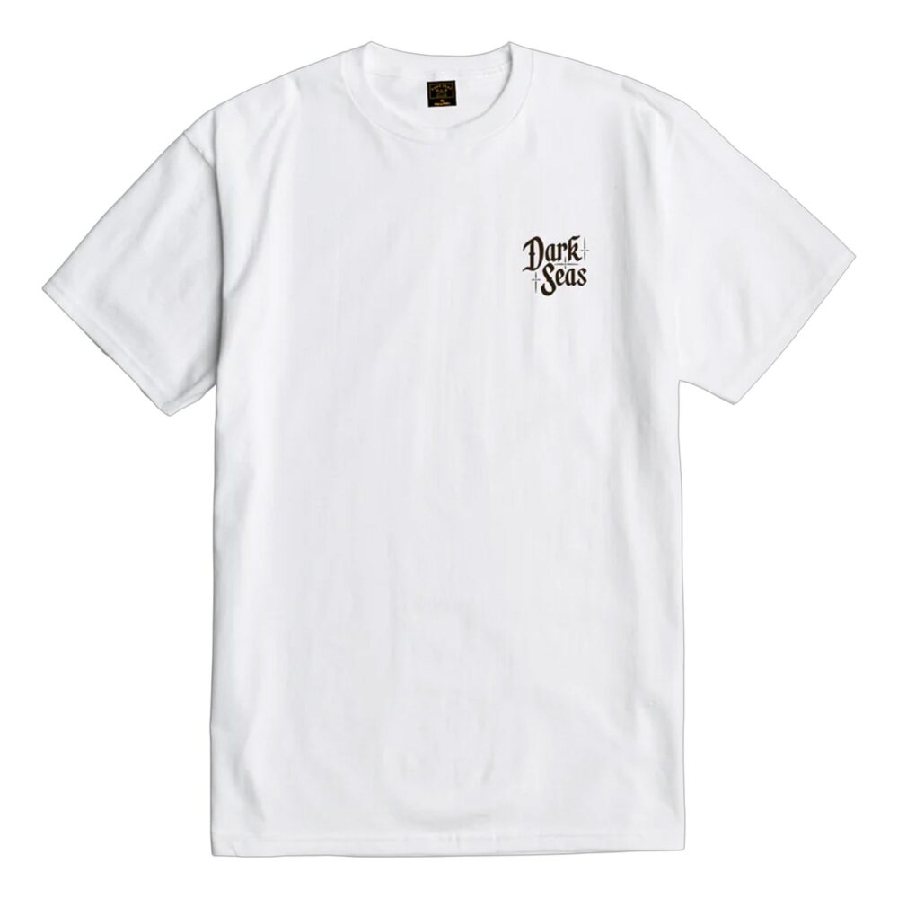 Dark Seas Treasure Map Men's S/S T-Shirt - White - Image 2