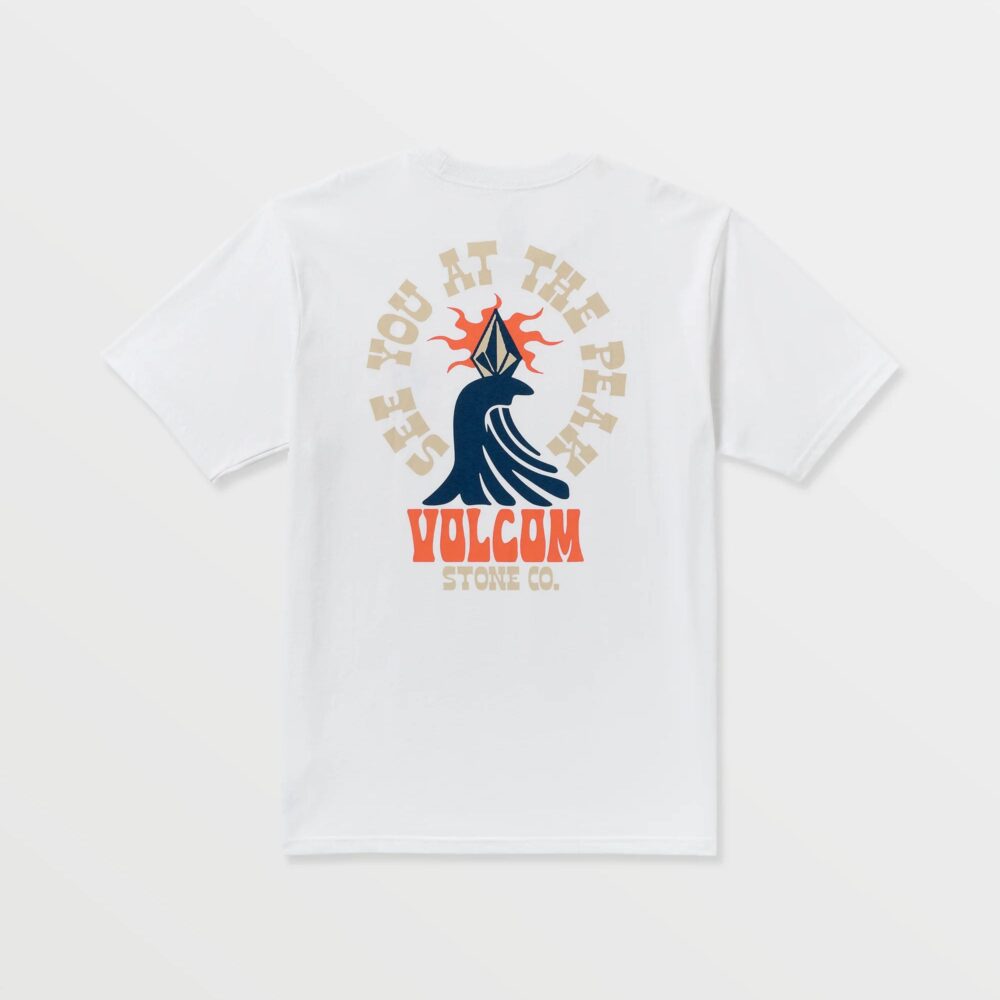 Volcom Peak A Boo Men's S/S T-Shirt - White
