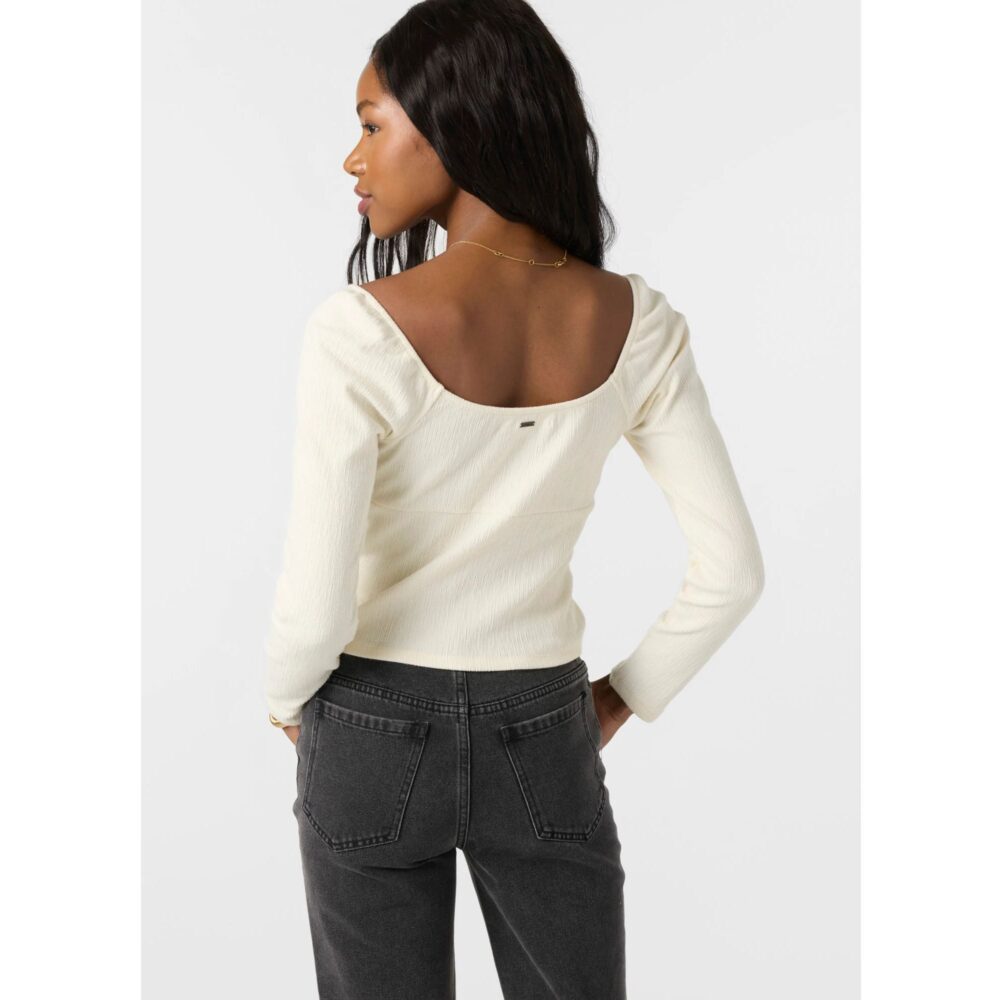O'Neill Kristina Women's L/S Top - White - Image 2
