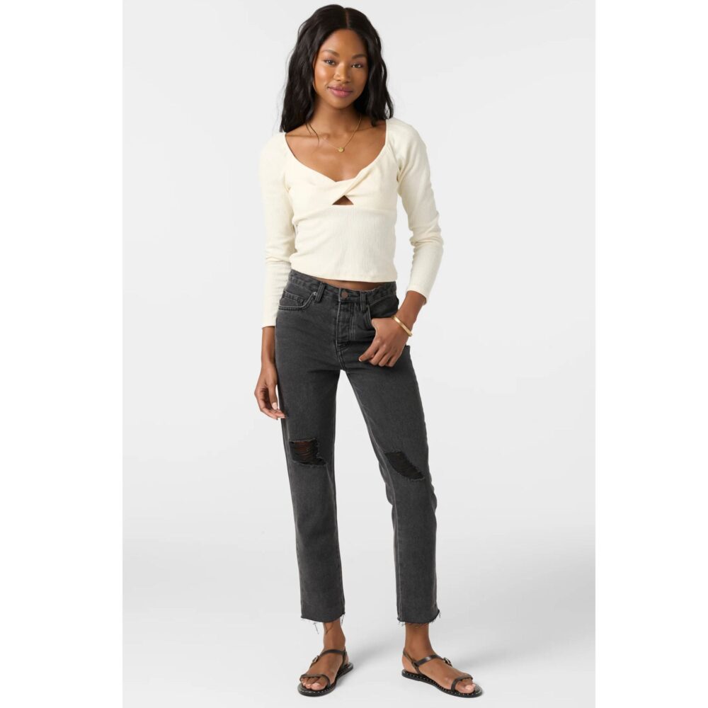 O'Neill Kristina Women's L/S Top - White - Image 3